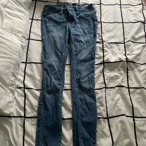 hollister low rise jean leggings skinny size 00 short